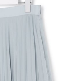 ICB L 【先行予約】ライトジョーゼットプリーツ スカート