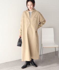 AMERICAN HOLIC 【先行予約】デニムシャツワンピース