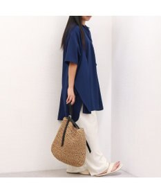 UNBILLION カシュカシュ cachecache / ベルトハンドル柄編トート