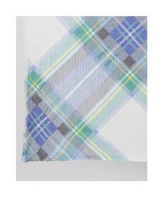 UNBILLION カシュネ cache nez / シルク×ウールチェック柄プリントストール