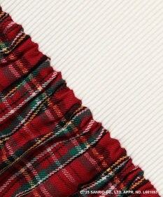 ANY KIDS 【ハローキティ×ANY KIDS】ドッキング刺繍 長袖Tシャツ