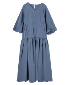 Green Parks ・ＥＬＥＮＣＡＲＥ　ＤＵＥ　ドロストティアードワンピース