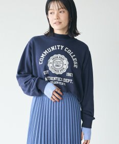 CRAFT STANDARD BOUTIQUE カレッジプリントショートプルオーバー