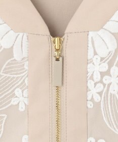 自由区 エンブロイダリー ブルゾン