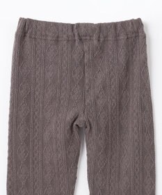 ANY KIDS ケーブル ジャガード レギンス