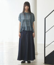 J.PRESS YORK STREET 【WOMEN】ライトダンガリー デニムスカート