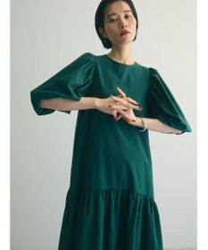 Green Parks armonia.ボリュームギャザーワンピース