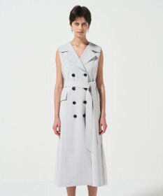 GRACE CONTINENTAL バックプリーツトレンチワンピース