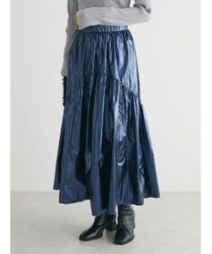 Green Parks ・ＥＬＥＮＣＡＲＥ　ＤＵＥ　メタリックティアードスカート