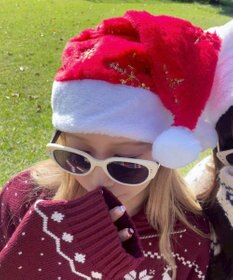 WEGO クリスマスデザインサンタ帽子