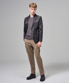 JOSEPH HOMME 【新素材】テクノクロスストレッチ　ドローコード付きストレートカーゴパンツ / HOVE CARGO