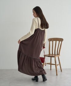 earth music&ecology アソートサテンキャミワンピース