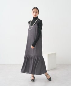 earth music&ecology アソートサテンキャミワンピース