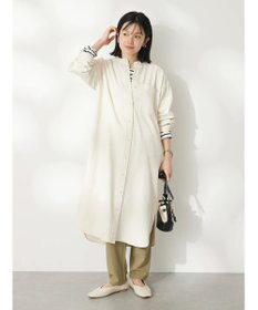 CRAFT STANDARD BOUTIQUE ボーダーサイドスリットプルオーバー