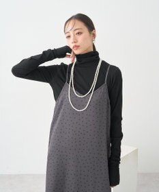 earth music&ecology アソートサテンキャミワンピース