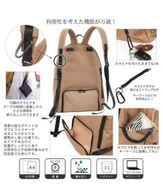 UNBILLION カシュカシュ cachecache / 【WEB限定】ユニセックスで使えるシンプル好きさんのための11ポケットリュック