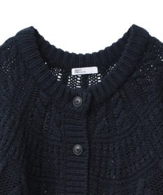 CRAFT STANDARD BOUTIQUE ざっくり柄Mixケーブルニットカーディガン