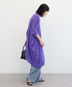 Green Parks ハシゴレースレーヨンクレープチュニック