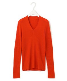 ICB 【洗える】エクストラファインメリノ Vネックプルオーバー