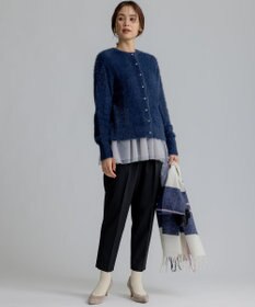 組曲 2WAYウォームストレッチ テーパード パンツ