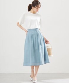 組曲 S カラーボイル フレアスカート