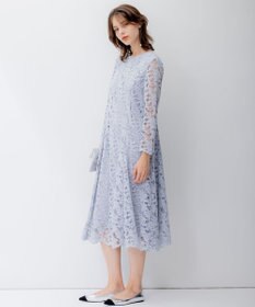 23区 L 【APPLAUDIR】ラッセルフラワーレース ドレス