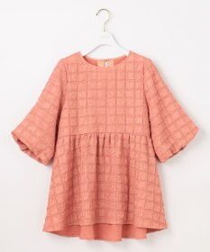 ANY SIS 【洗える】ワッフルライクフクレジャカード チュニック