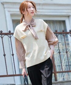 ANY SIS 【2WAY】メタルサークル イヤリング