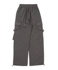 WEGO 【ウエストゴム】サイドベルトカーゴパンツ