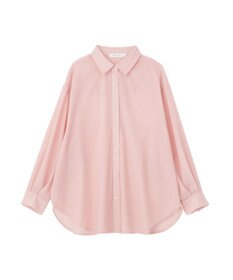 AMERICAN HOLIC 【イージーケア】シアーラウンドシャツ