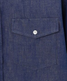 J.PRESS MEN デニムルックツイル ボタンダウンシャツ
