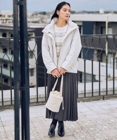 ANY 撥水フーデットダウンコート