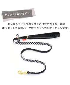 PET PARADISE リサとガスパール  反射リード 《ギンガムチェック》ＳＳ~Ｓ