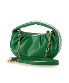 UNBILLION cachecache ハーフムーンギャザー2wayミニショルダー