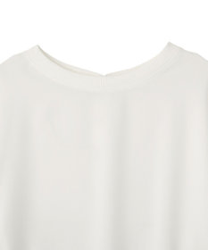 YECCA VECCA 2wayリブMIXジョーゼットブラウス