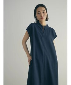 Green Parks armonia.襟付きフレアワンピース