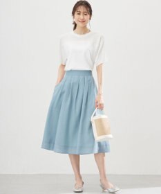 組曲 S カラーボイル フレアスカート