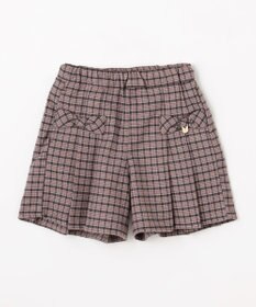 ANY KIDS チェック柄 ショートパンツ