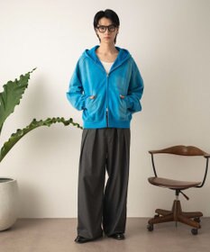 WEGO ショートZIPパーカー