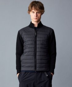 JOSEPH ABBOUD MOUNTAIN 【軽量/保温性/防風性】バルキーウール キルト ブルゾン