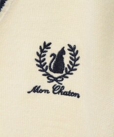 earth music&ecology キャットロゴショートニットプルオーバー