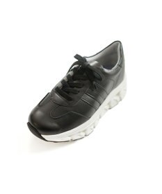 Pointer 日本製 本革 穴開きソールスニーカー