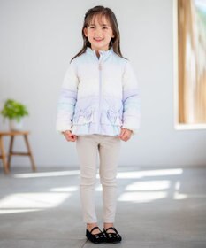 ANY KIDS 【洗濯機OK】中綿リボンコート