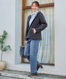 Tiaclasse フーデットショートコート