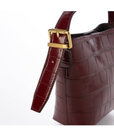 UNBILLION カシュカシュ cachechche / クロコ型押し2wayミニショルダー