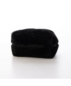 UNBILLION カシュカシュ cachecache / ミンク風エコファー2wayボックストート