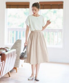 Tiaclasse パニエ付きフレアスカート