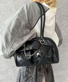 WEGO レースアップボストンバッグ