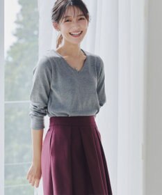 Tiaclasse ガラスサークルネックレス