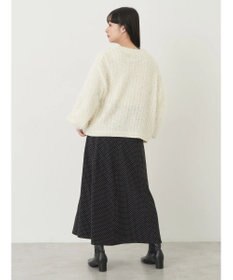 earth music&ecology ふさふさショートカーディガン